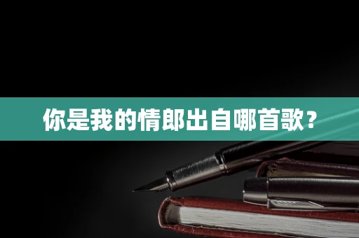 你是我的情郎出自哪首歌？