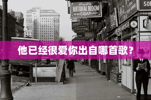 他已经很爱你出自哪首歌？