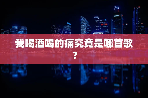我喝酒喝的痛究竟是哪首歌？