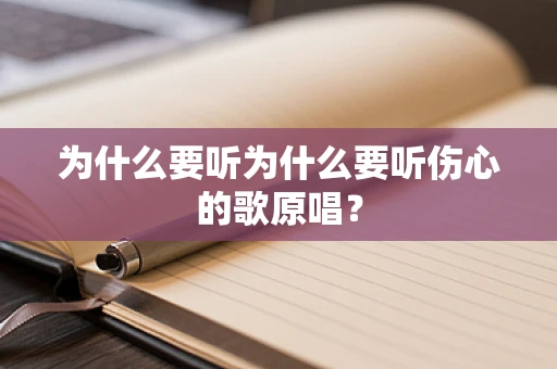 为什么要听为什么要听伤心的歌原唱？