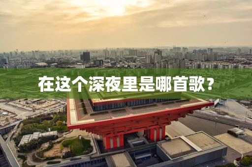 在这个深夜里是哪首歌？