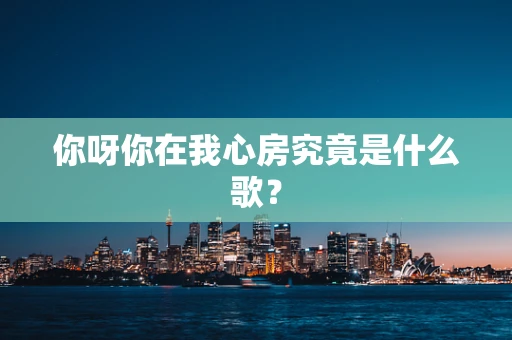 你呀你在我心房究竟是什么歌？