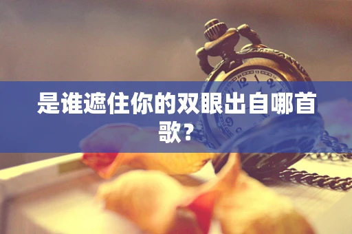 是谁遮住你的双眼出自哪首歌？