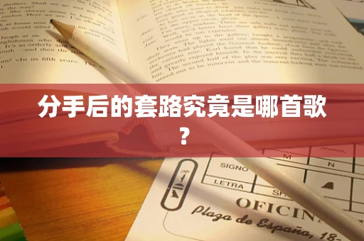 分手后的套路究竟是哪首歌？