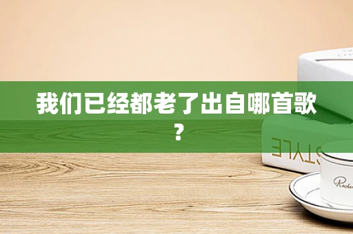 我们已经都老了出自哪首歌？