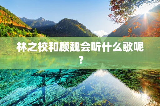 林之校和顾魏会听什么歌呢？