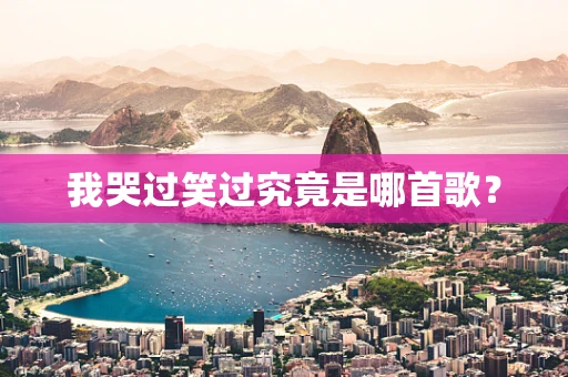 我哭过笑过究竟是哪首歌？