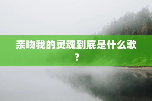 亲吻我的灵魂到底是什么歌？