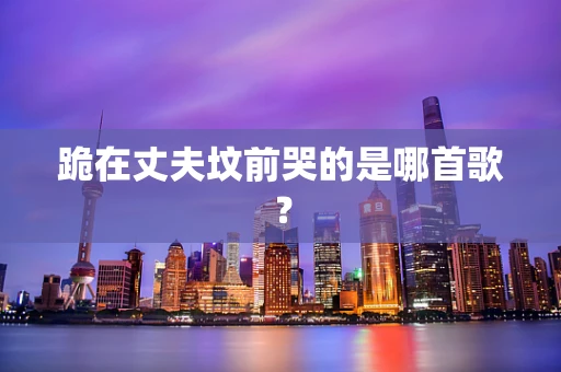 跪在丈夫坟前哭的是哪首歌？