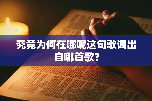 究竟为何在哪呢这句歌词出自哪首歌？