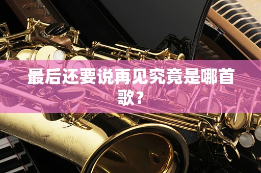 最后还要说再见究竟是哪首歌？