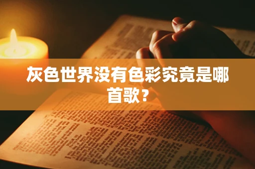 灰色世界没有色彩究竟是哪首歌？