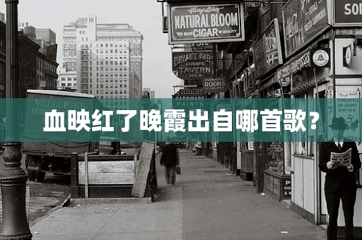 血映红了晚霞出自哪首歌？