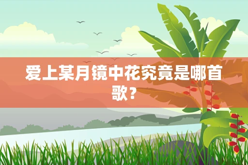 爱上某月镜中花究竟是哪首歌？