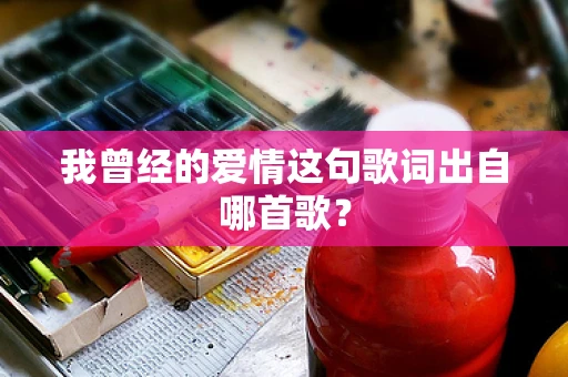 我曾经的爱情这句歌词出自哪首歌？