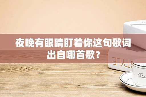 夜晚有眼睛盯着你这句歌词出自哪首歌？