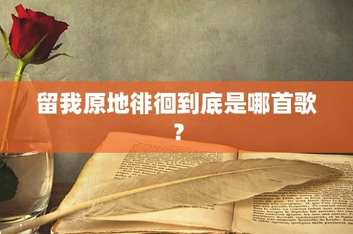 留我原地徘徊到底是哪首歌？