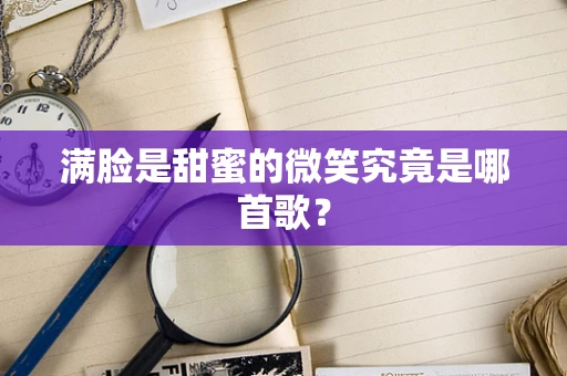 满脸是甜蜜的微笑究竟是哪首歌？