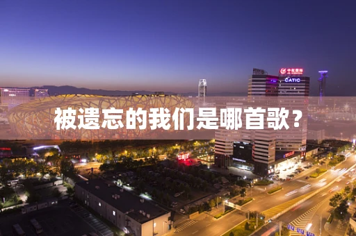被遗忘的我们是哪首歌？