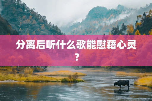 分离后听什么歌能慰藉心灵？