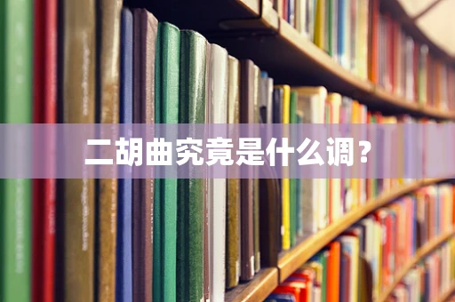 二胡曲究竟是什么调？