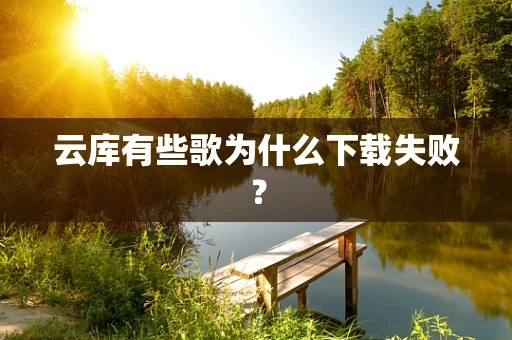 云库有些歌为什么下载失败？