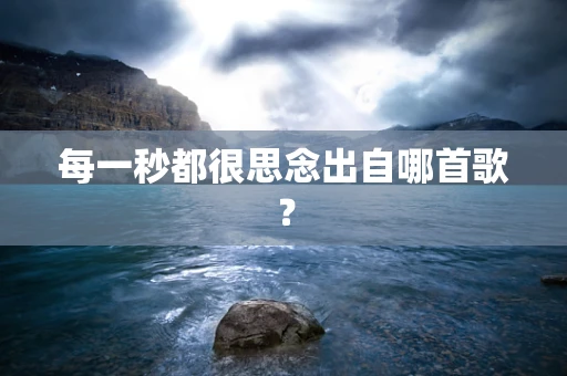 每一秒都很思念出自哪首歌？
