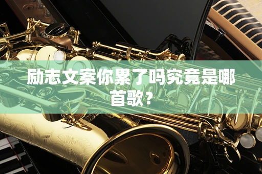 励志文案你累了吗究竟是哪首歌？