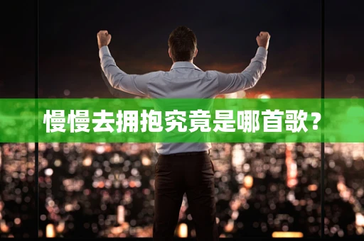 慢慢去拥抱究竟是哪首歌？