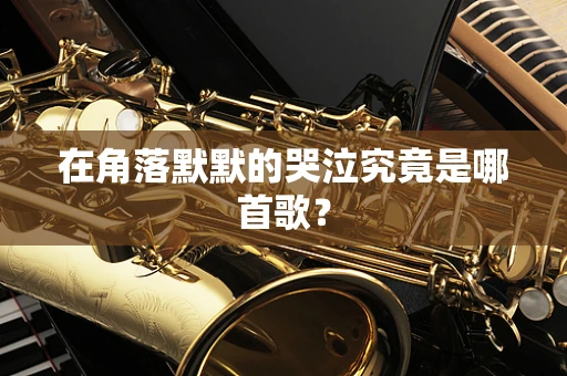 在角落默默的哭泣究竟是哪首歌？