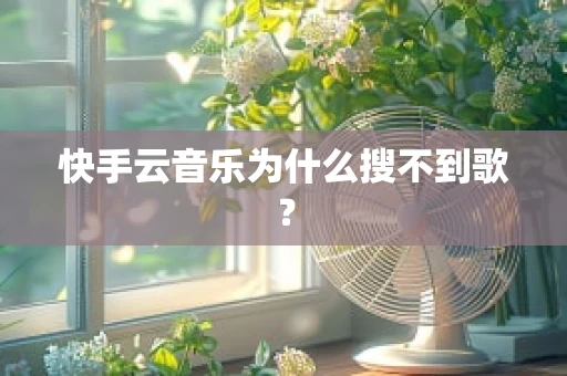 快手云音乐为什么搜不到歌？