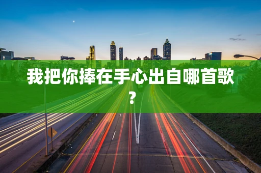 我把你捧在手心出自哪首歌？