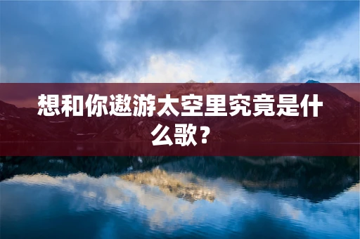 想和你遨游太空里究竟是什么歌？