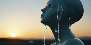 泪两行出现在哪首歌曲里？
