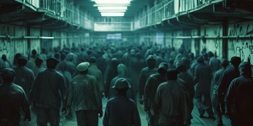 监狱里人山人海出自哪首歌？