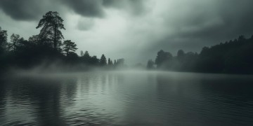 阴云密布的湖畔是哪首歌？