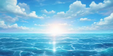 蔚蓝大海配什么歌最好听？