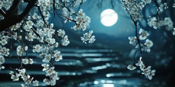 月亮双双梨花开究竟是哪首歌？