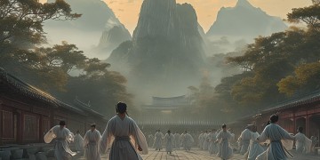 嵩山少林学武功出自哪首歌？