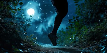 跑在夜里是热爱出自哪首歌？