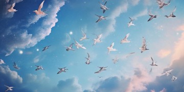 梦中在天空飞翔到底是哪首歌？