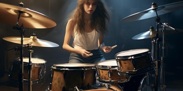 女生打架子鼓演奏的英文歌都有哪些呢？