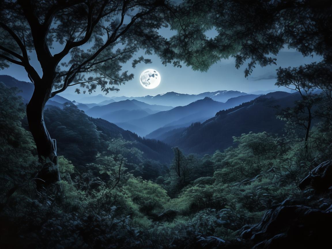 我在山头看月亮究竟是哪首歌？