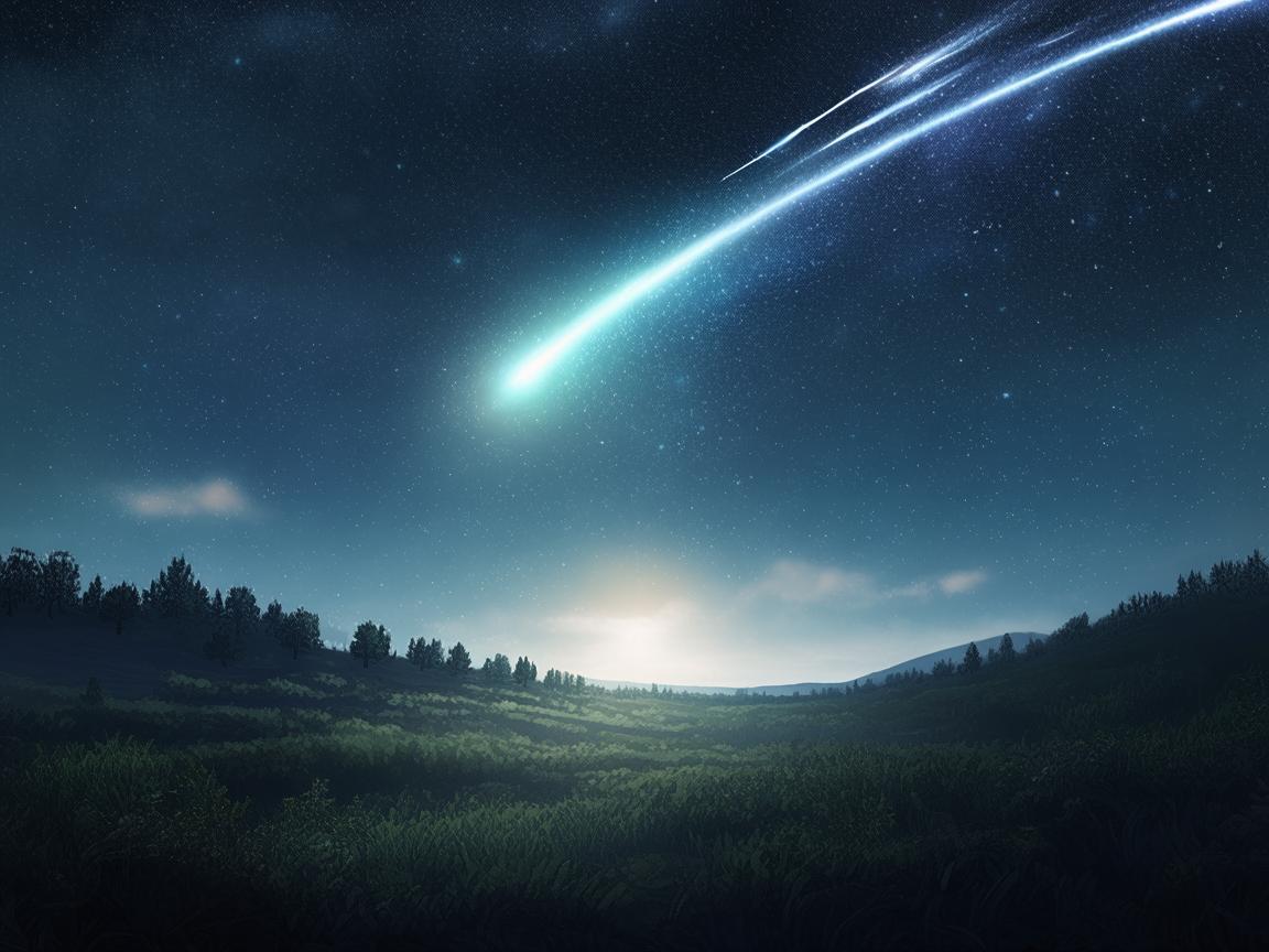 看着流星划过天边究竟是哪首歌？