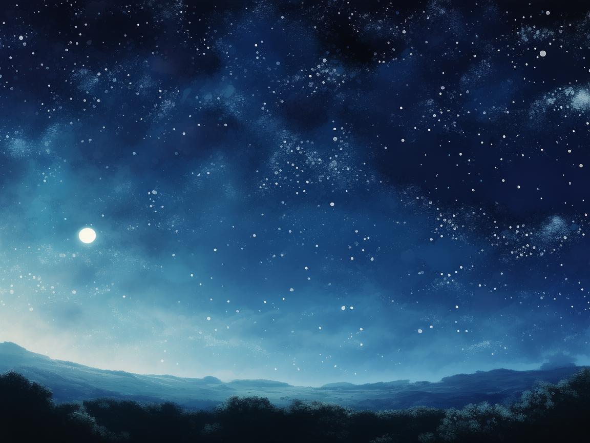 月亮和满天的星星出自哪首歌？